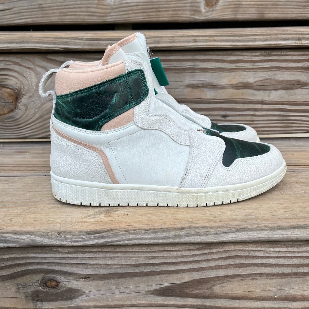 Air Jordan 1 Retro High Zip ‘Mystic Green’ Sneakers